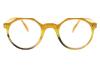 Reading glasses trendy geometric tortoise COLORS : LO985 YELLOW HORN