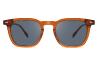 ENNS Trendy polarized sunglasses square vintage for men 100% hand made acetate COLORS : C4