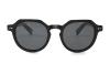 VIENNA Trendy polarized sunglasses neo vintage round 100% hand made acetate COLORS : C1