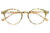 Trendy reading glasses #D with animal pattern COLORS : 608