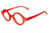 Trendy round reading glasses #J COLORS : LO308 RED