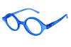 Trendy round reading glasses #J COLORS : LO309 BLUE