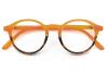 Reading glasses Cleo 1 #D unisex COLORS : 604 orange