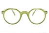 Reading glasses trendy geometric tortoise COLORS : LO984 GREEN