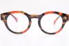 Cute trendy round oversize reading glasses 4 colors COLORS : 925 orange
